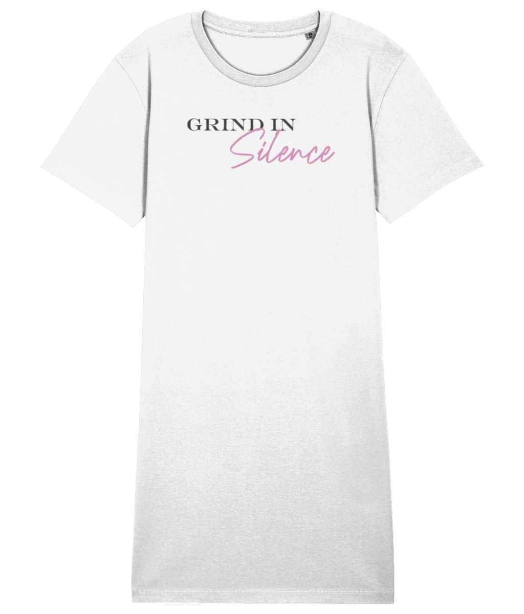 GRIND IN SILENCE T-SHIRT DRESS