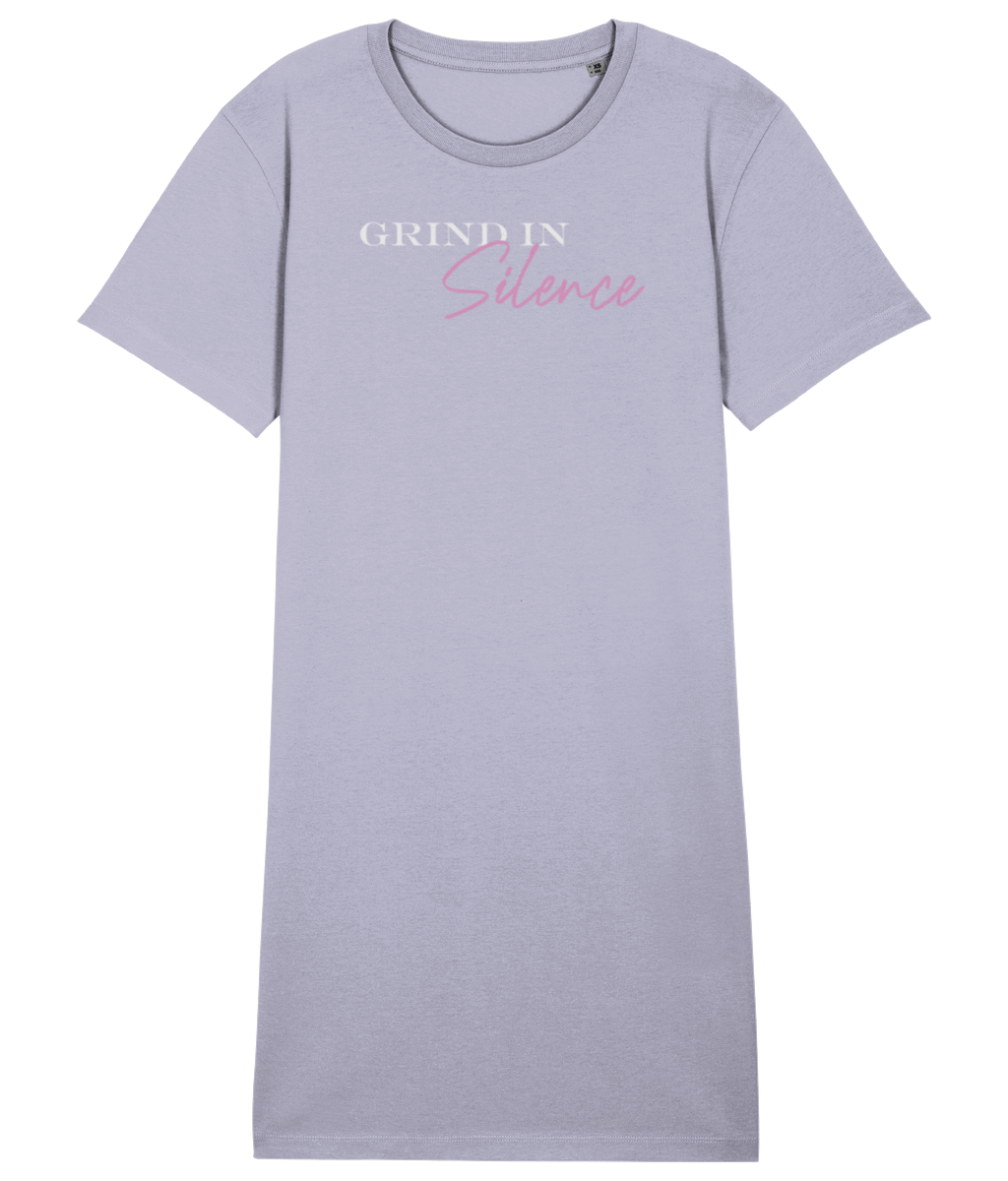 GRIND IN SILENCE T-SHIRT DRESS