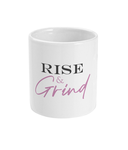 RISE AND GRIND MUG